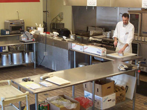 Catering and foodservice food preparation facilities